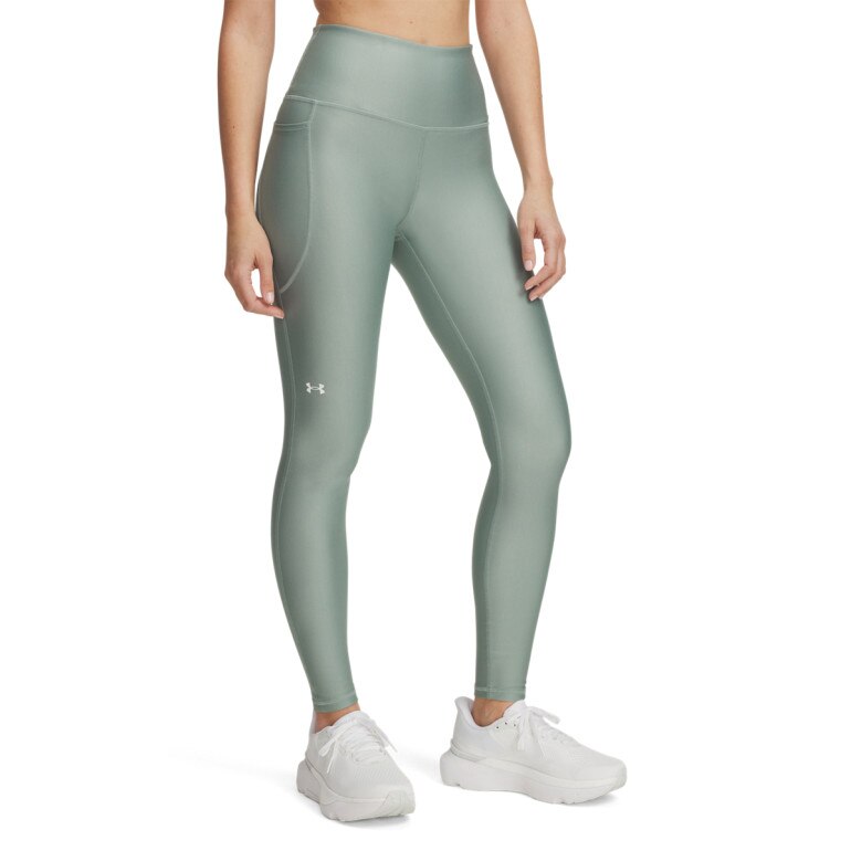 Damskie legginsy treningowe Under Armour HG Armour HiRise Leg - zielone