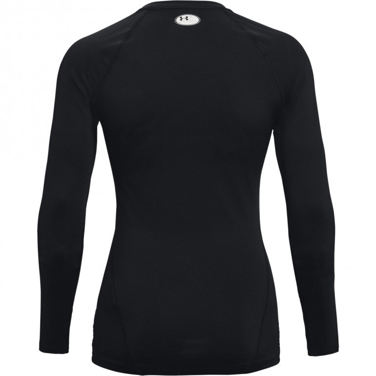 Damski longsleeve treningowy Under Armour UA HG Authentics Comp LS - czarny