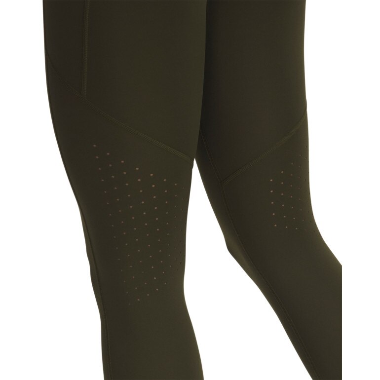 Damskie legginsy do biegania Under Armour UA Fly Fast Tights - khaki