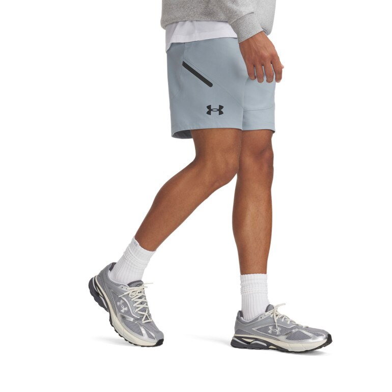 Męskie spodenki treningowe Under Armour UA Unstoppable Shorts - niebieskie