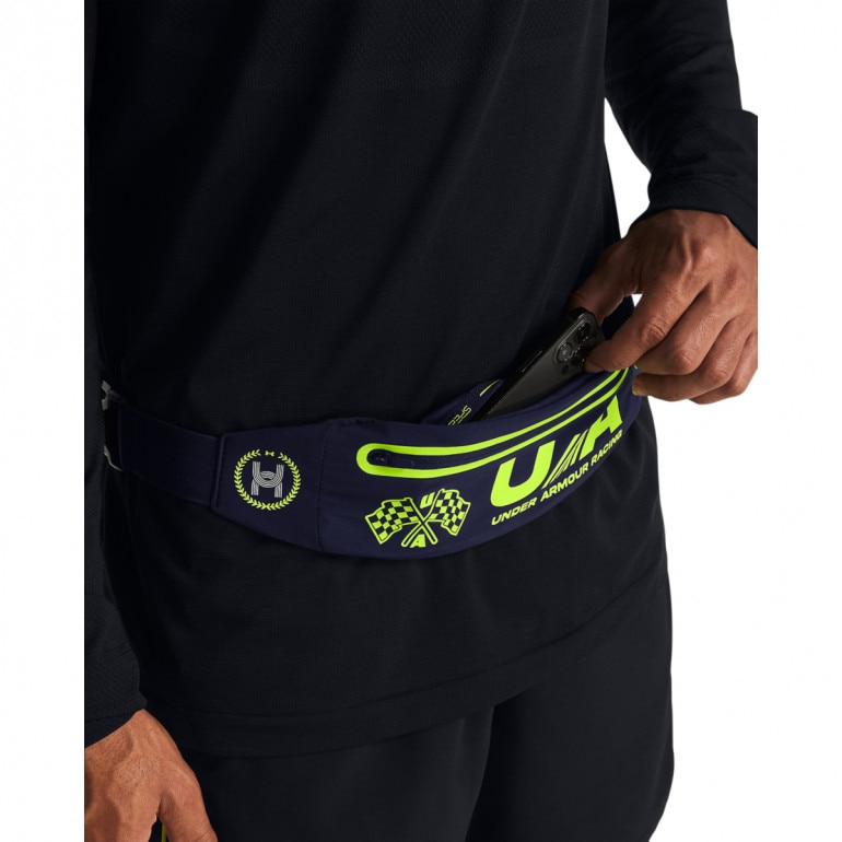 Saszetka nerka uniseks do biegania Under Armour - granatowa
