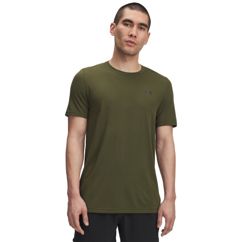 Męska koszulka treningowa Under Armour UA Vanish Elite Seamless SS - khaki
