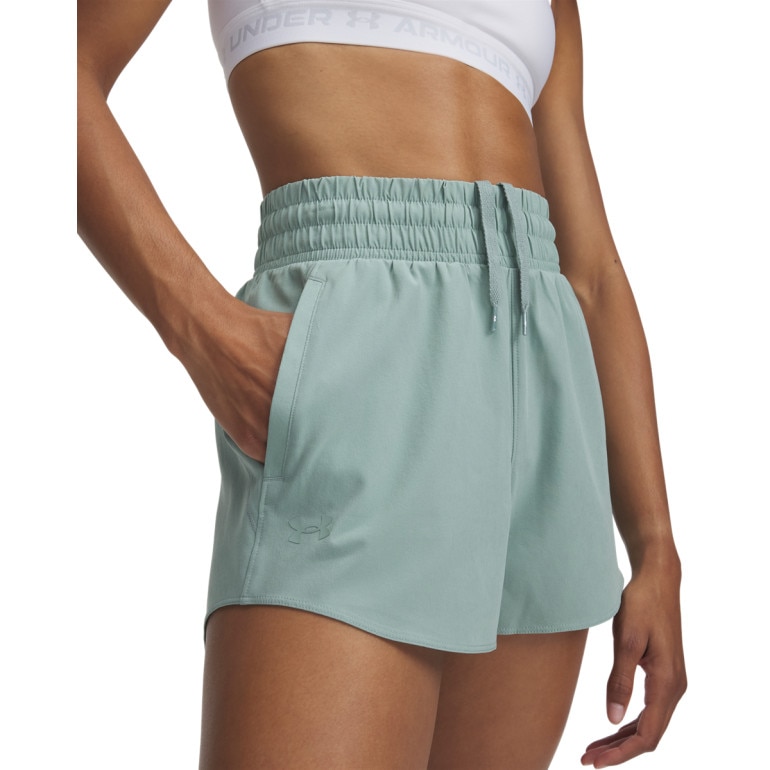 Damskie spodenki treningowe Under Armour UA Vanish 3in Short - zielone