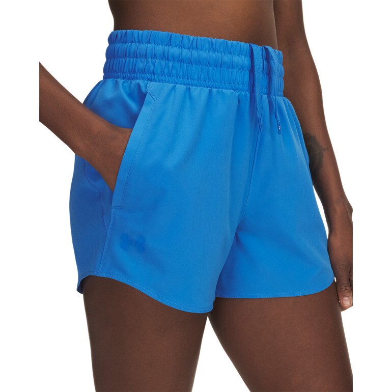 Damskie spodenki treningowe Under Armour UA Vanish 3in Short - niebieskie