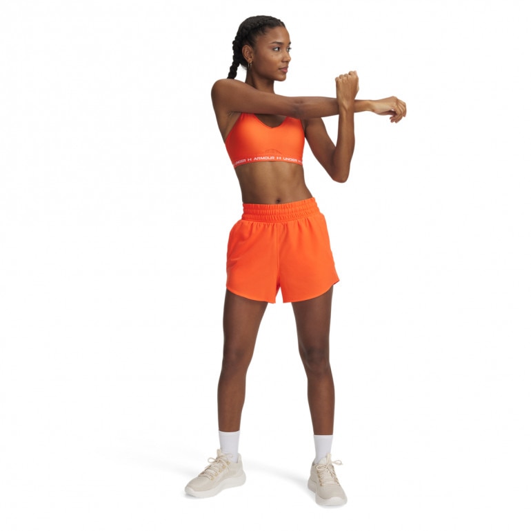 Damskie spodenki treningowe Under Armour UA Vanish 3in Short - pomaranczowe