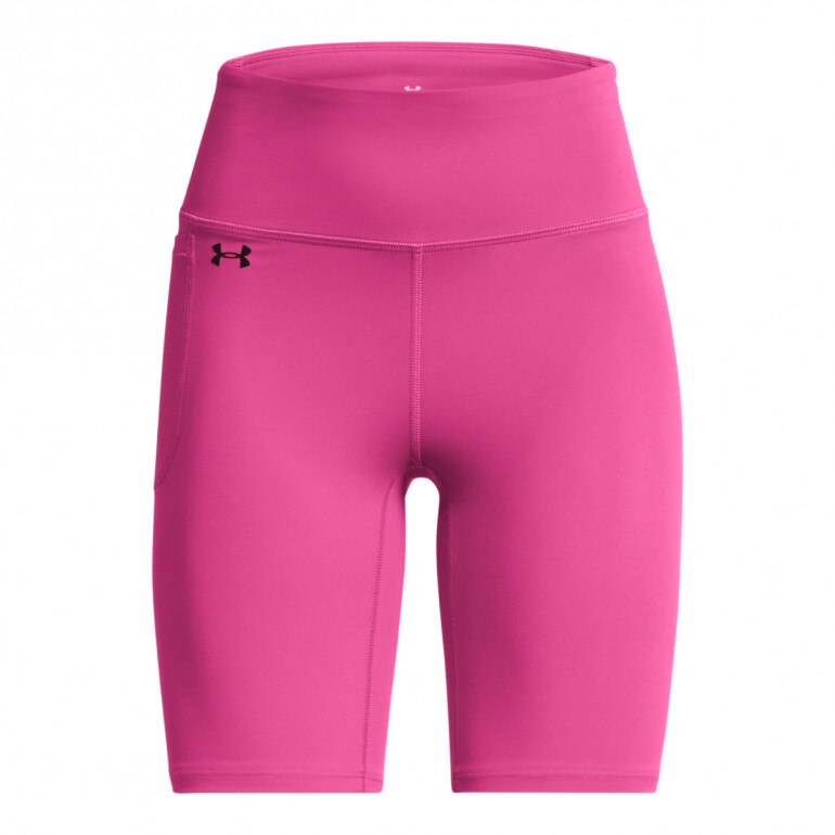 Damskie kolarki treningowe Under Armour Motion Bike Short - różowe