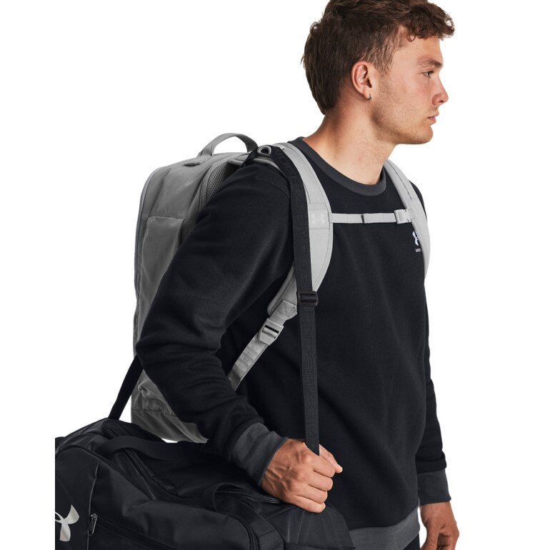 Plecak treningowy uniseks Under Armour UA Contain Backpack - szary