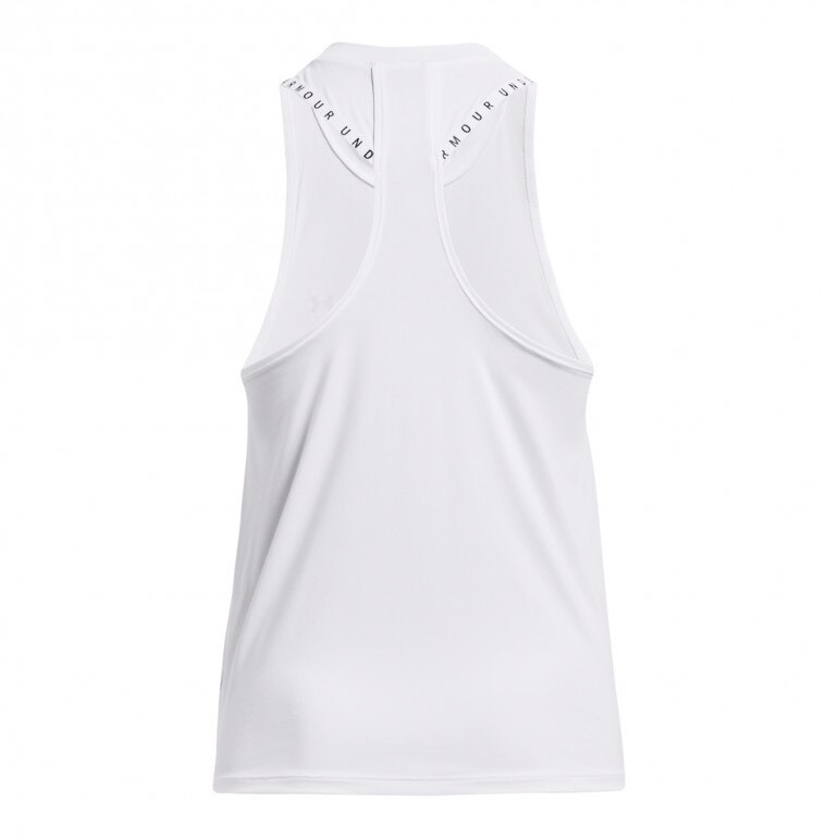 Damski top treningowy Under Armour Knockout Novelty Tank - biały