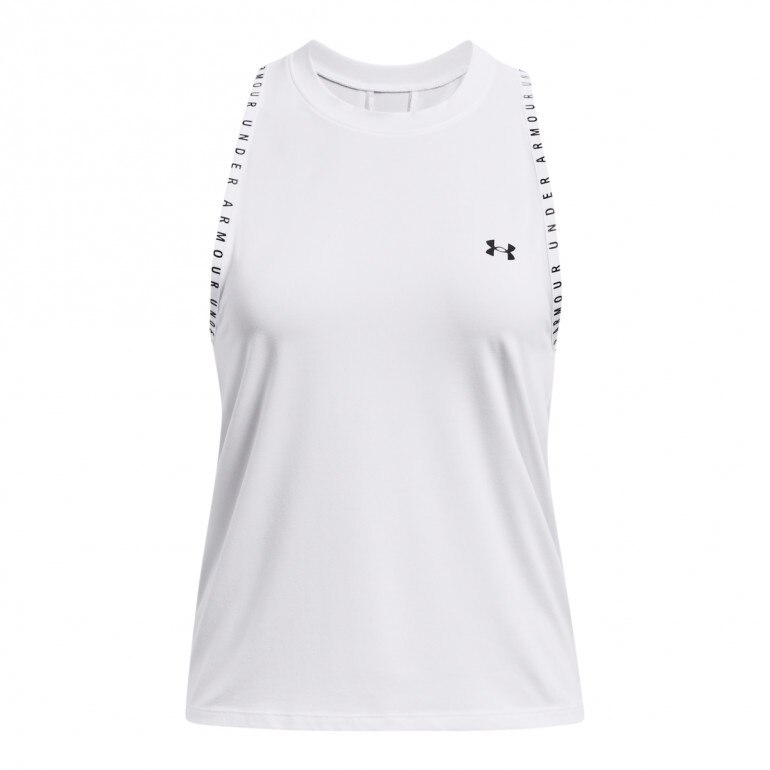 Damski top treningowy Under Armour Knockout Novelty Tank - biały