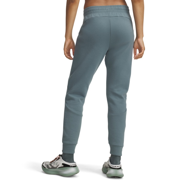 Damskie spodnie treningowe Under Armour Unstoppable Flc Jogger - niebieskie