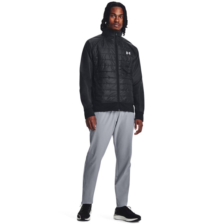 Męska kurtka do biegania Under Armour UA Launch Insulated - czarna