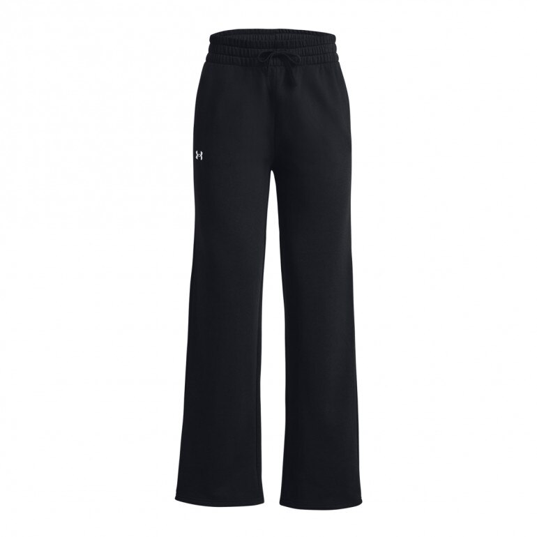 Damskie spodnie dresowe Under Armour UA Rival Flc Straight Pant - czarne
