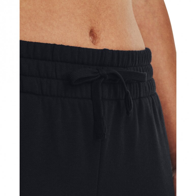 Damskie spodnie dresowe Under Armour UA Rival Flc Straight Pant - czarne