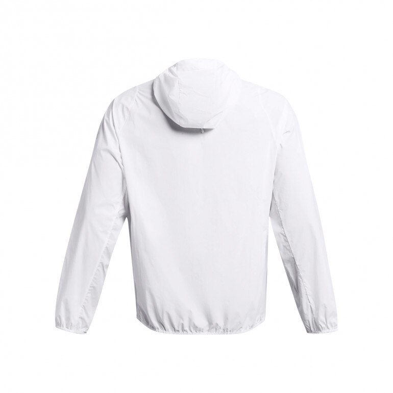 Męska kurtka do biegania Under Armour Launch Lightweight Jacket - biała