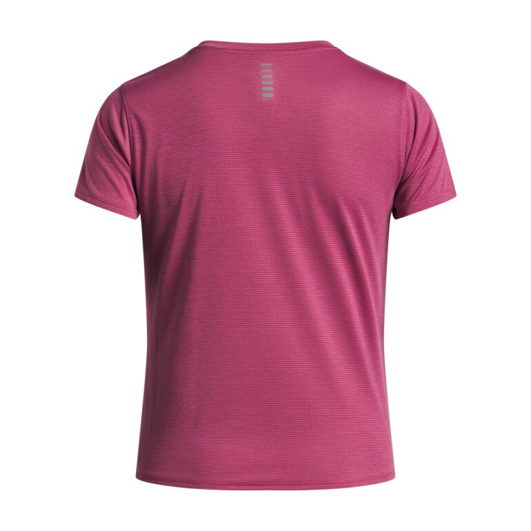 Damska koszulka do biegania Under Armour UA Launch Shortsleeve - różowa