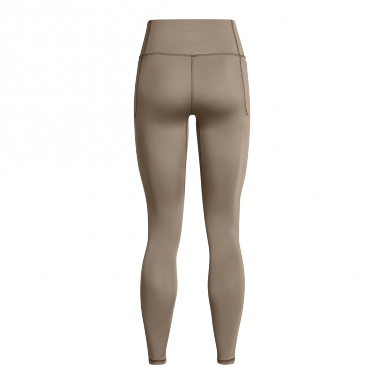 Damskie legginsy treningowe Under Armour Meridian Legging - brązowe