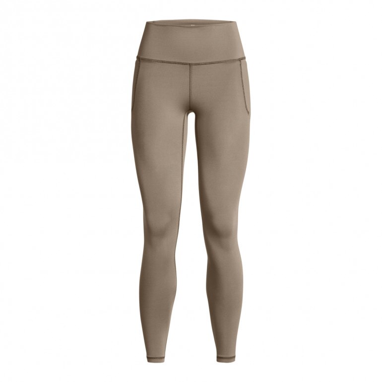 Damskie legginsy treningowe Under Armour Meridian Legging - brązowe