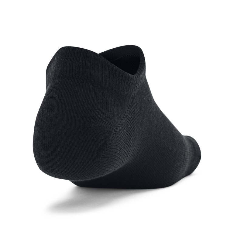 Skarpetki treningowe uniseks (6-pack) Under Armour UA Essential No Show - czarne