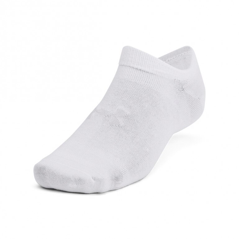 Skarpetki treningowe uniseks (6-pack) Under Armpur UA Essential No Show - białe