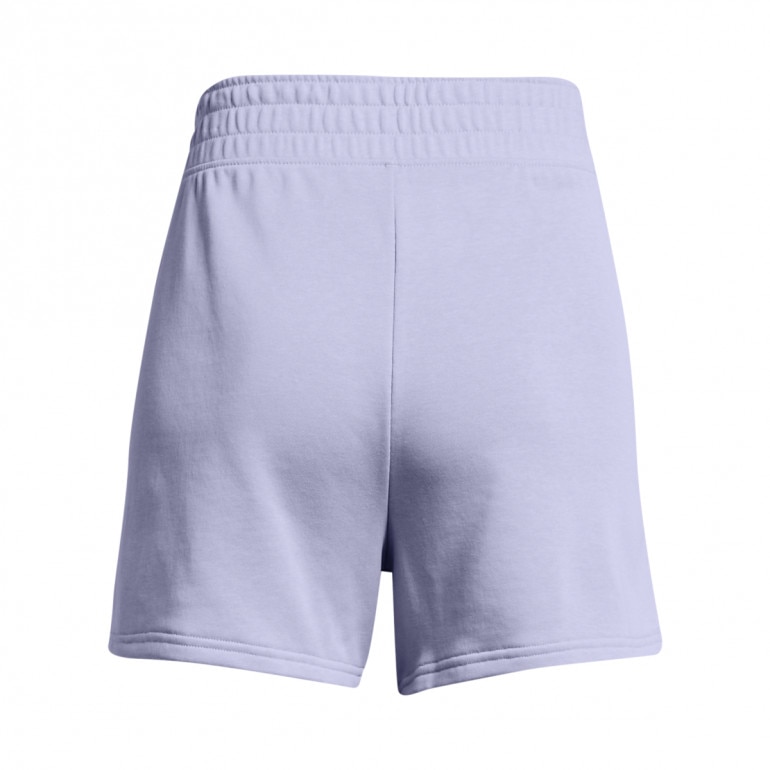 Damskie spodenki dresowe Under Armour UA Rival Terry Short - fioletowe 