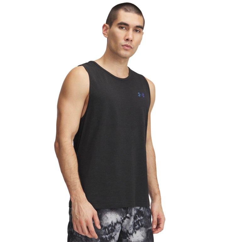 Męska koszulka treningowa Under Armour Vanish Elite Seamless Tank - czarna