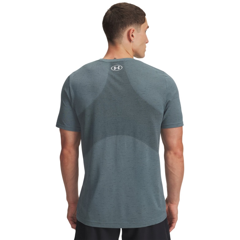 Męska koszulka treningowa Under Armour UA Vanish Seamless SS - niebieska