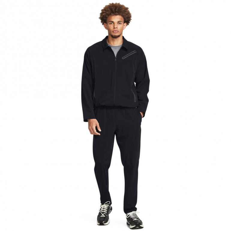 Męskie spodnie treningowe Under Armour UA Unstoppable Airvent Taper - czarne 