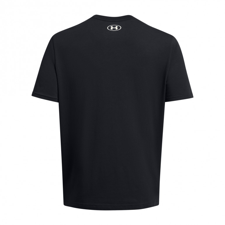 Męska koszulka treningowa Under Armour Project Rock Eagle Graphic SS - czarna