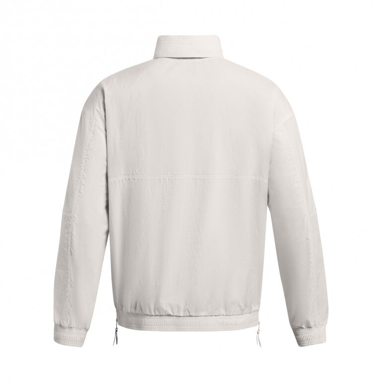 Męska kurtka treningowa Under Armour Curry Woven Jacket - biała 