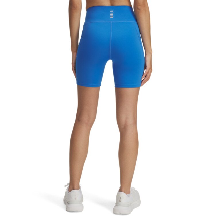 Damskie spodenki do biegania Under Armour UA Launch Half Tight - niebieskie