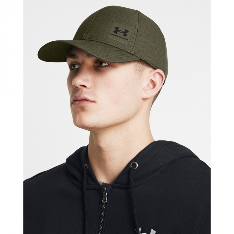 Męska czapka z daszkiem Under Armour Iso-chill Armourvent STR - khaki
