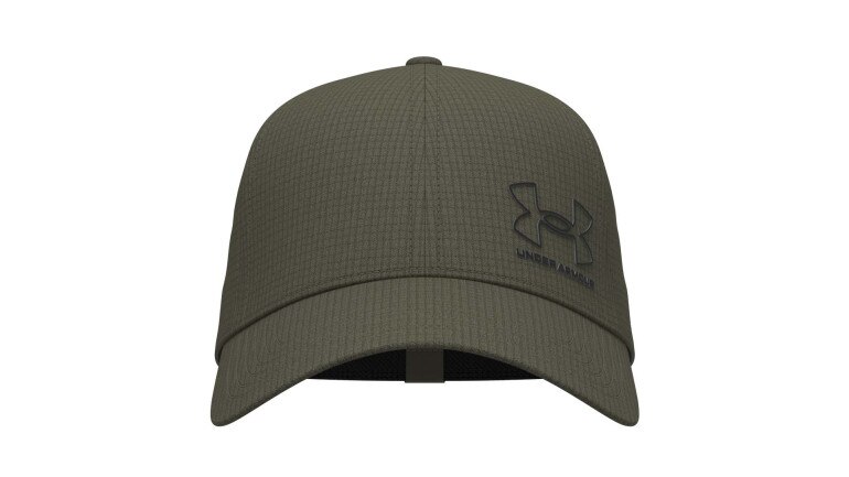 Męska czapka z daszkiem Under Armour Iso-chill Armourvent STR - khaki