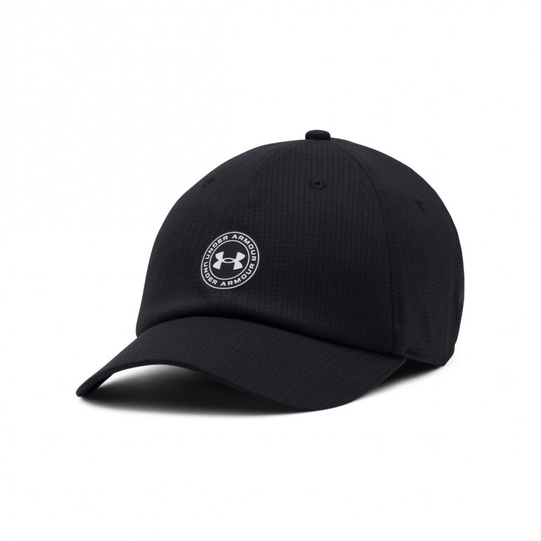 Damska czapka z daszkiem Under Armour W Iso-chill Armourvent Adj - czarna 