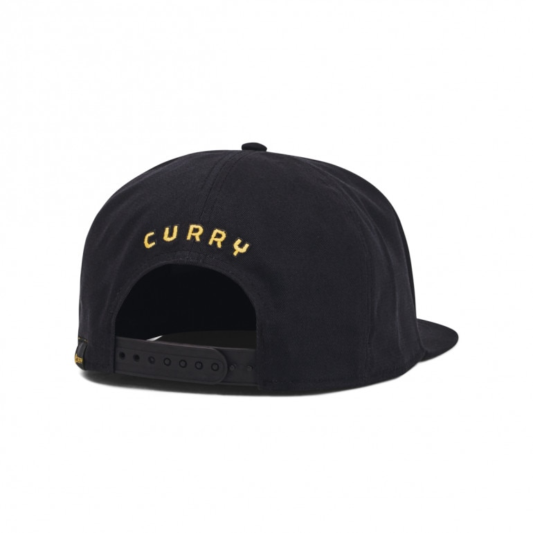 Męska czapka z daszkiem Under Armour M Curry Flatbrim Snapback - czarna