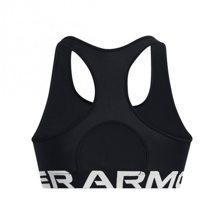 Biustonosz treningowy Under Armour UA HG Mid Branded - czarny