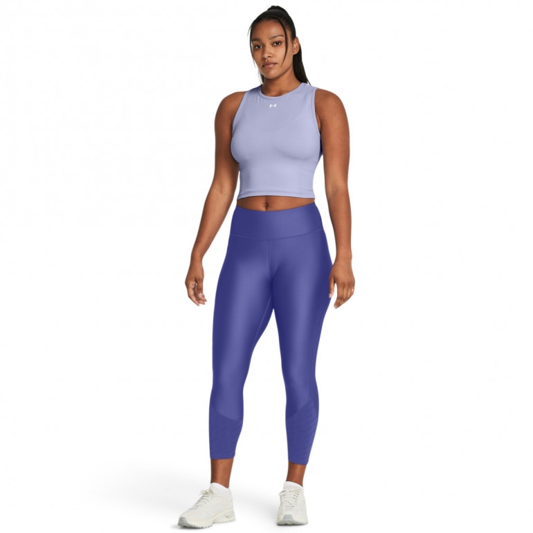 Damskie legginsy treningowe Under Armour Vanish Breeze Ankle Legging - fioletowe