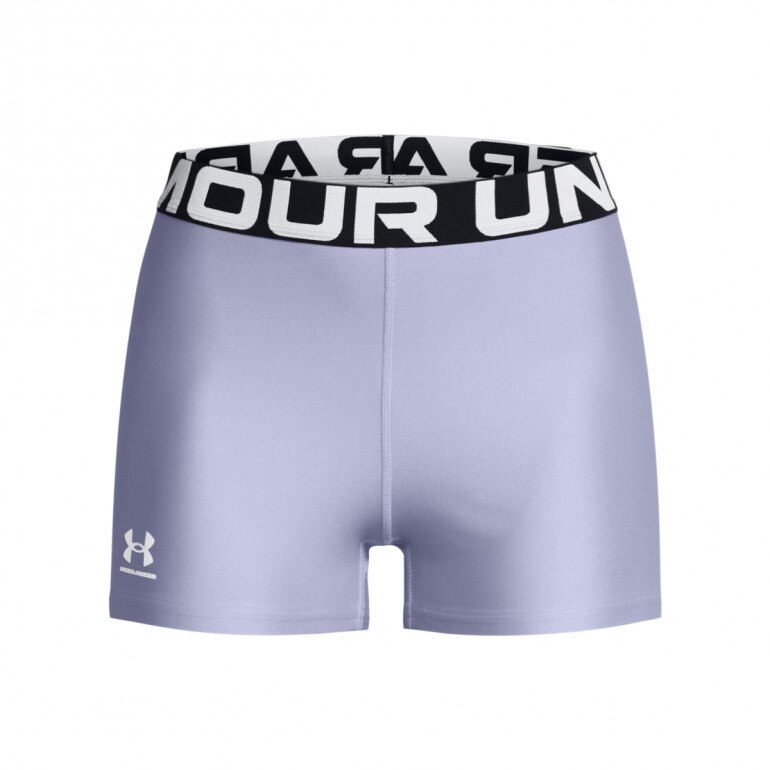 Damskie legginsy krótkie treningowe Under Armour UA HG Shorty - fioletowe
