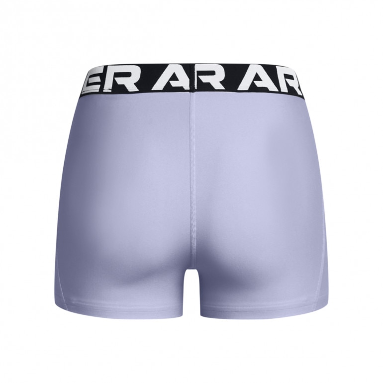Damskie legginsy krótkie treningowe Under Armour UA HG Shorty - fioletowe