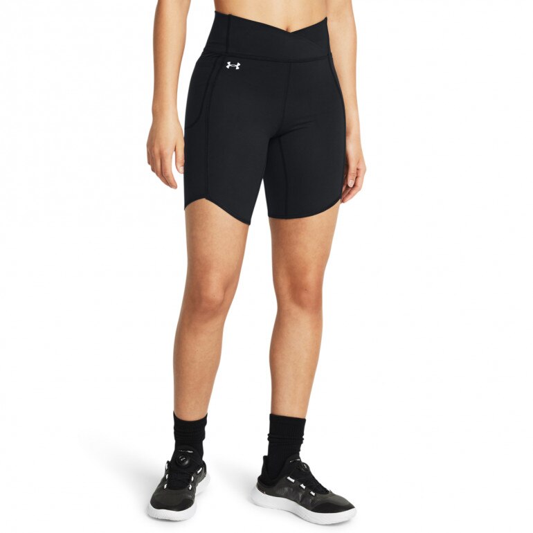 Damskie kolarki treningowe Under Armour Motion Crossover Bike Short - czarne