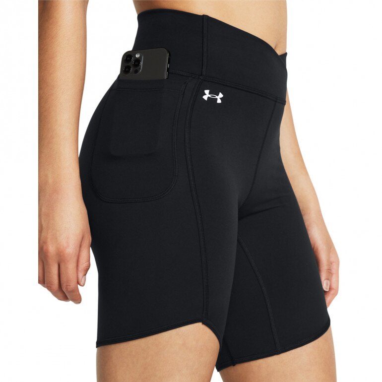 Damskie kolarki treningowe Under Armour Motion Crossover Bike Short - czarne