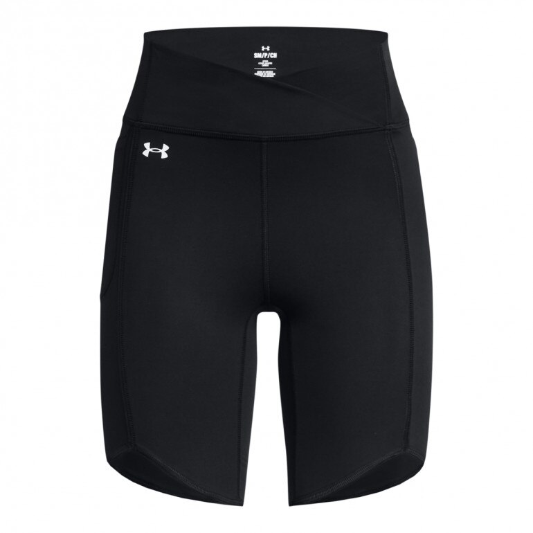 Damskie kolarki treningowe Under Armour Motion Crossover Bike Short - czarne