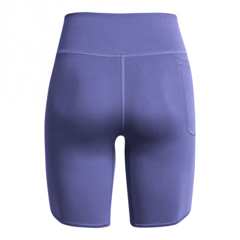 Damskie kolarki treningowe Under Armour Motion Crossover Bike Short - fioletowe