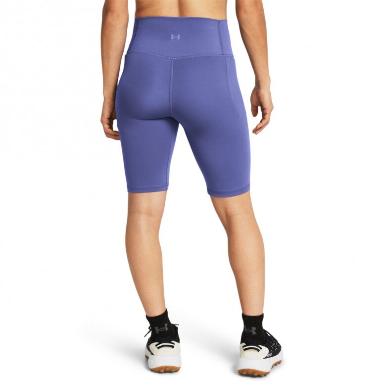 Damskie kolarki treningowe Under Armour Meridian 10in Short - fioletowe