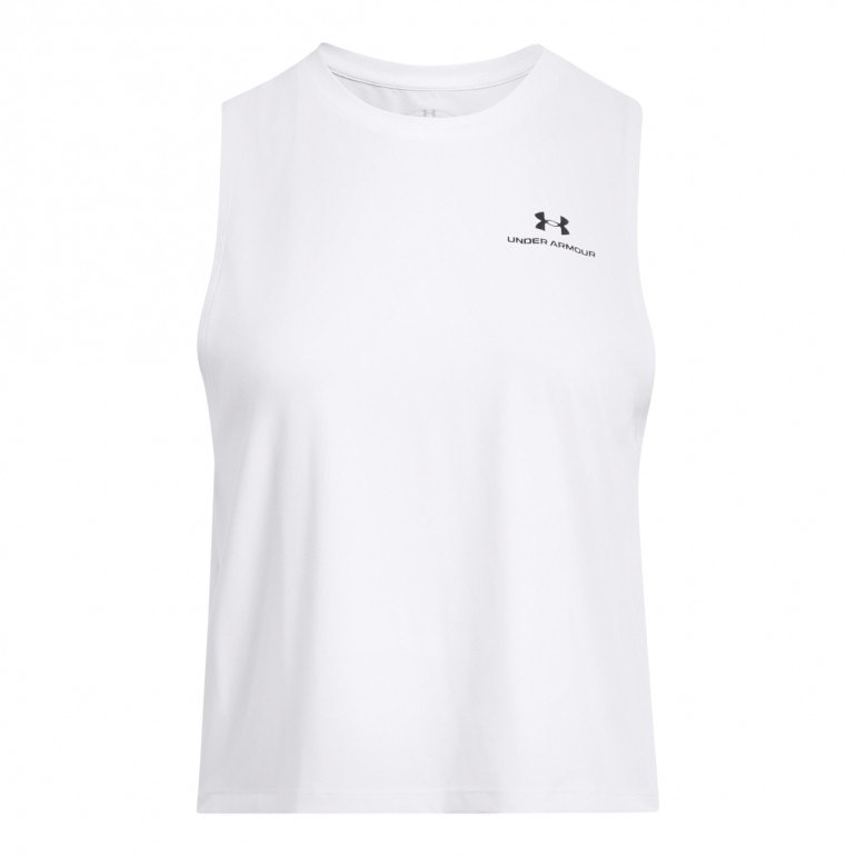 Damski top treningowy Under Armour Vanish Energy Crop Tank - biały 