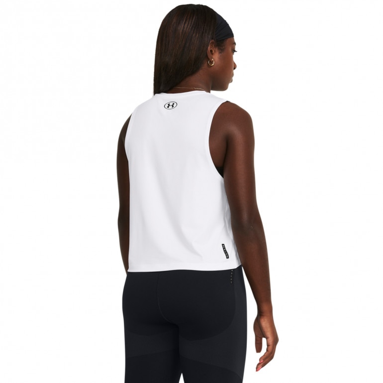 Damski top treningowy Under Armour Vanish Energy Crop Tank - biały 