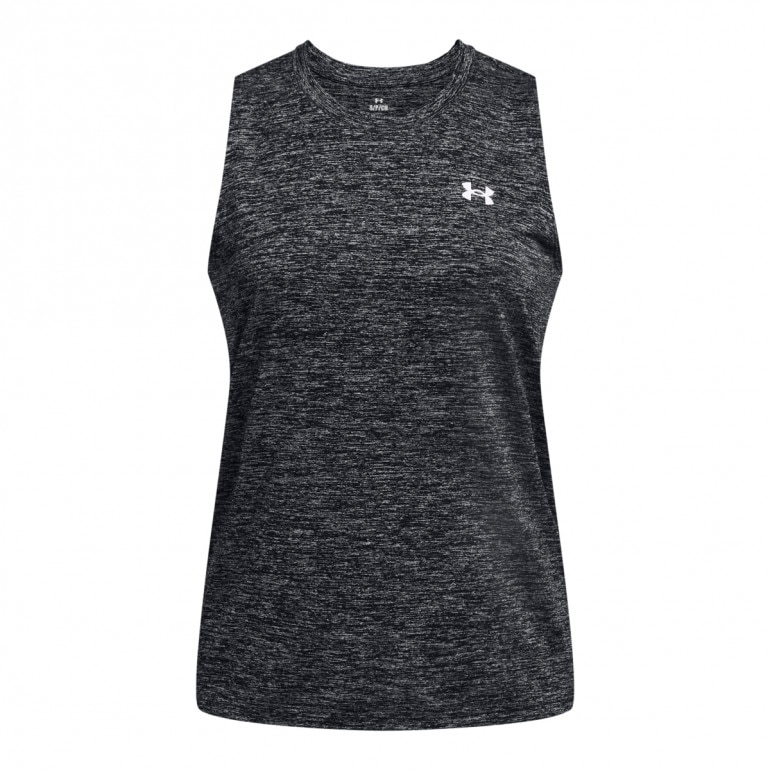 Damski top treningowy Under Armour Tech Tank Twist - szary