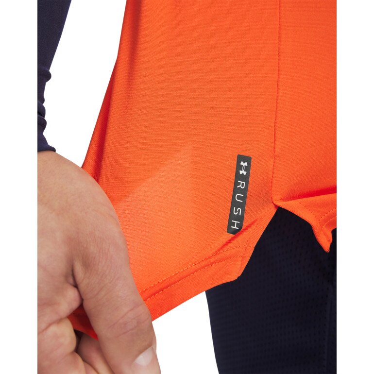 Męska koszulka treningowa Under Armour Vanish Energy SS - pomarańczowa