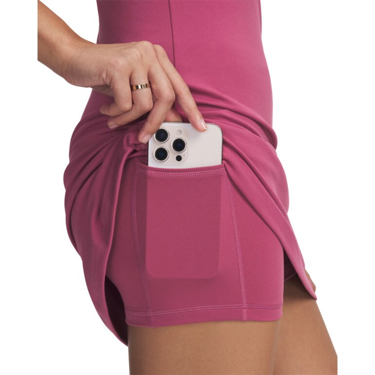 Damska sukienka treningowa Under Armour Motion Dress - różowa