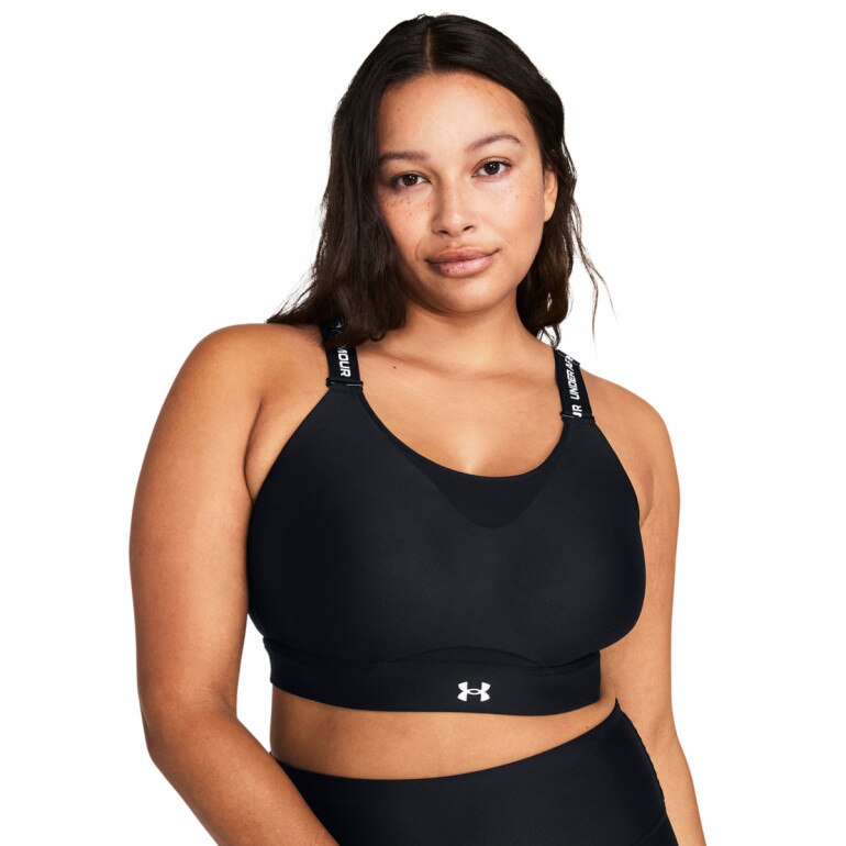 Biustonosz treningowy Under Armour UA Infinity High 2.0 Bra - czarny