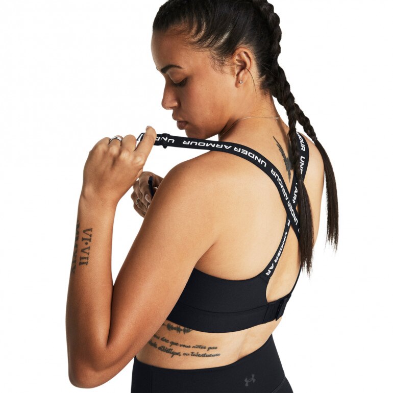 Biustonosz treningowy Under Armour UA Infinity High 2.0 Bra - czarny